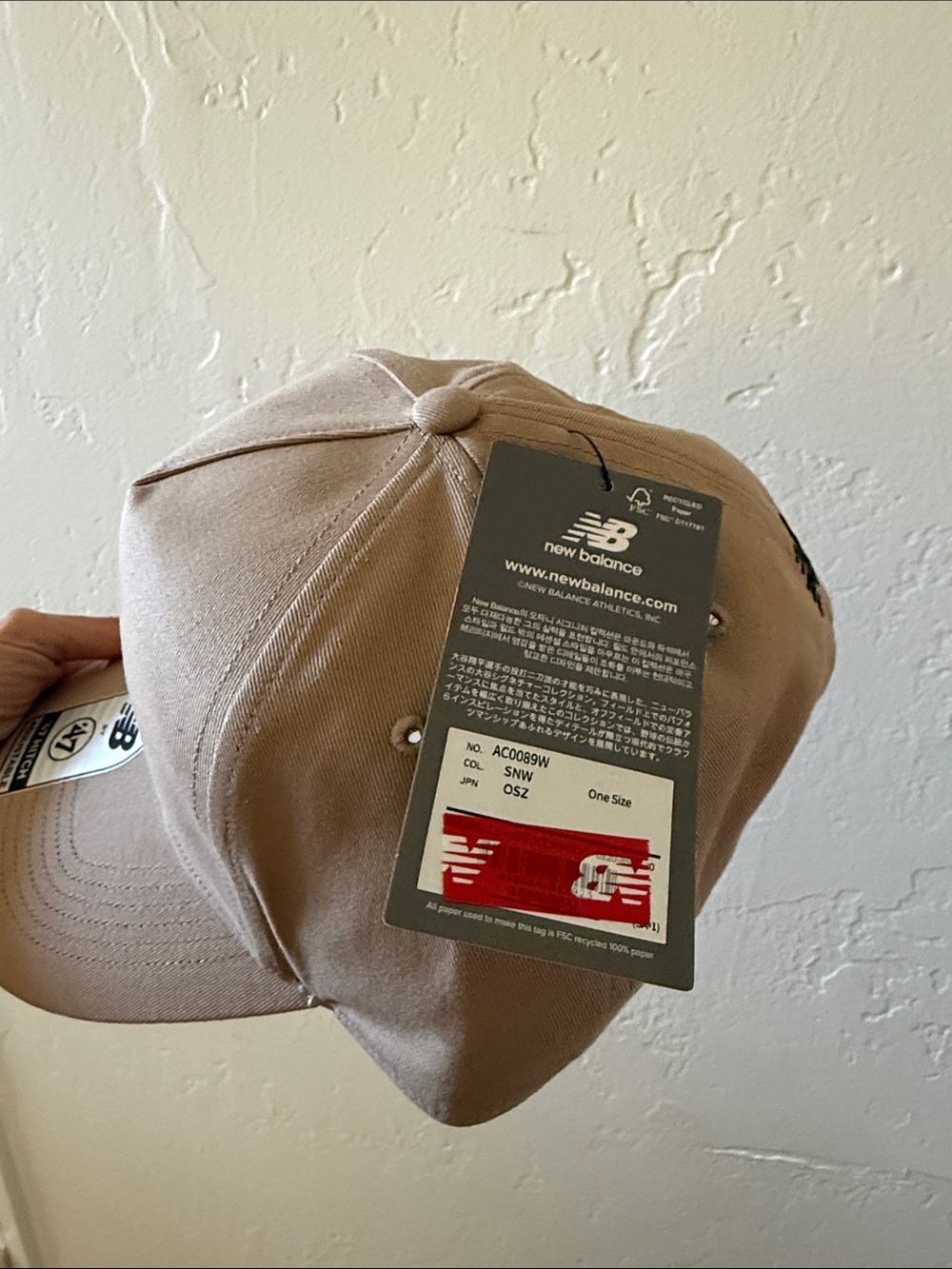 NEW BALANCE- Shohei Ohtani Signature Hitch Tan Hat NWT from Japan 🇯🇵 NWT dodgers - Picture 8 of 9